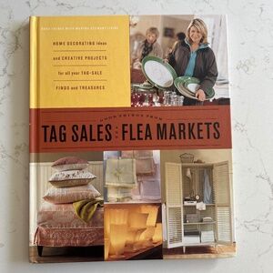 Martha Stewart Tag sales and Flea Markets design book